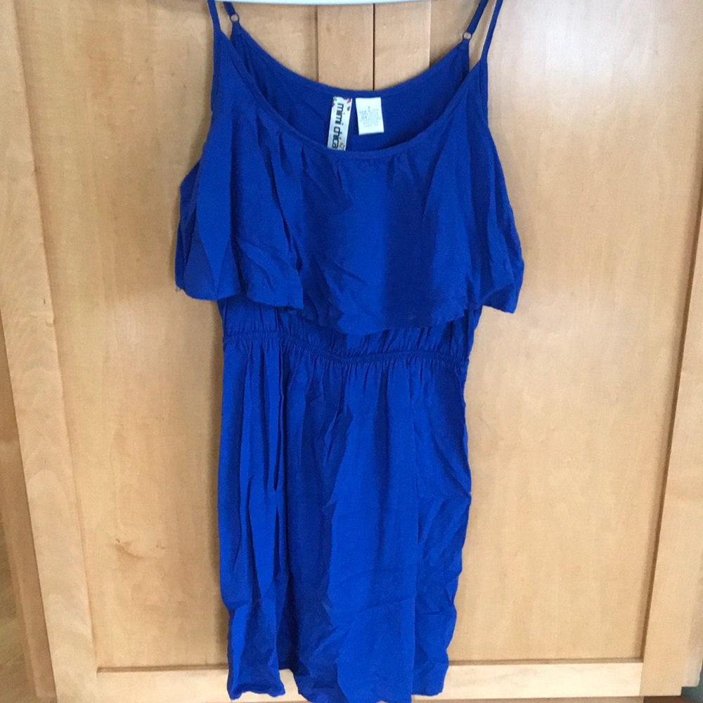 Blue sun dress
